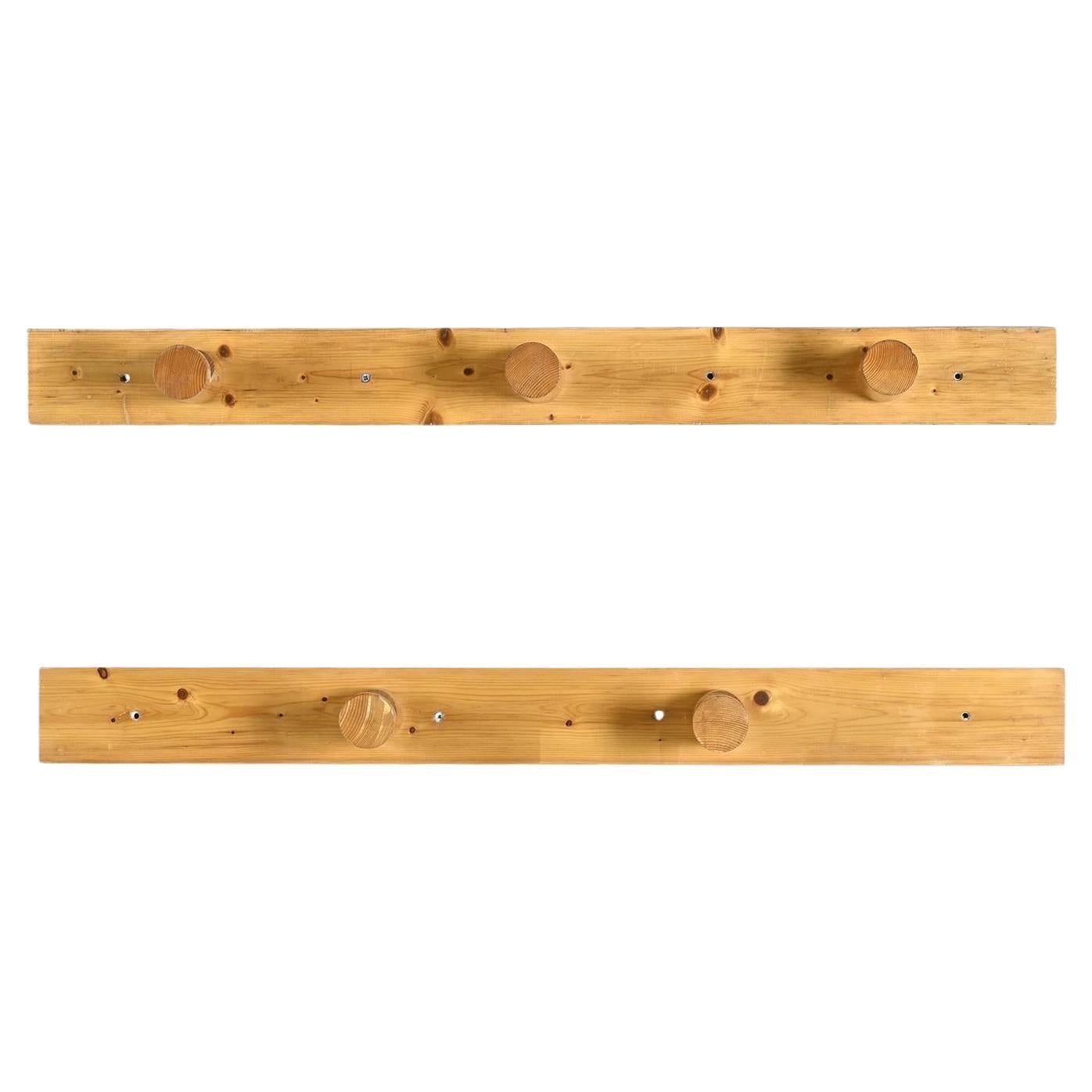 Coat racks by Charlotte Perriand, Les Arcs circa 1975 For Sale