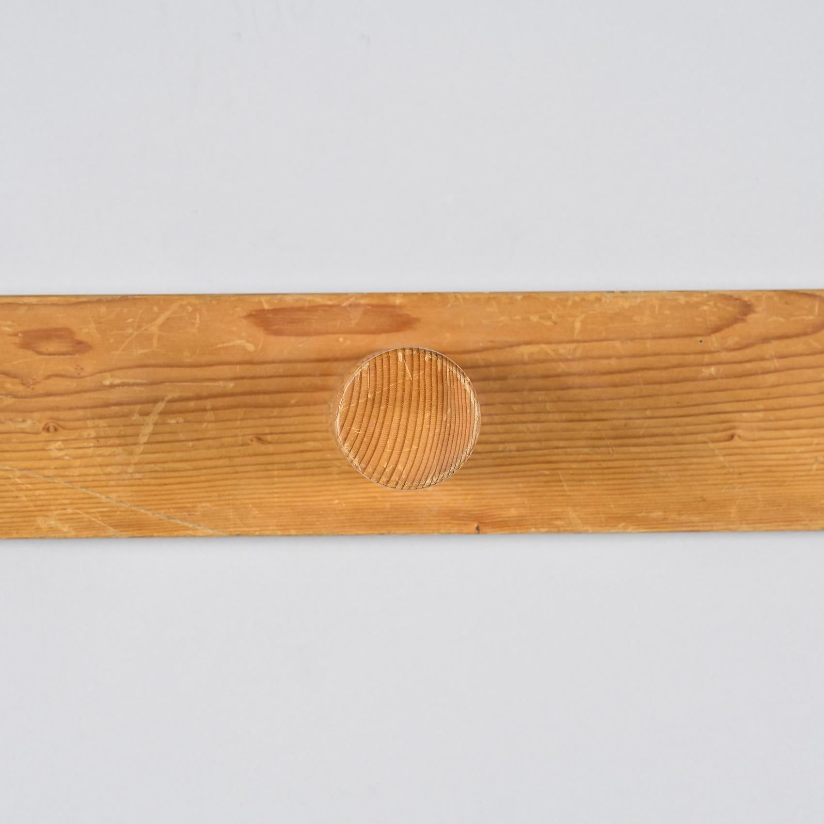 Coat racks by Charlotte Perriand, Les Arcs circa 1975, Set of 2 For Sale 1