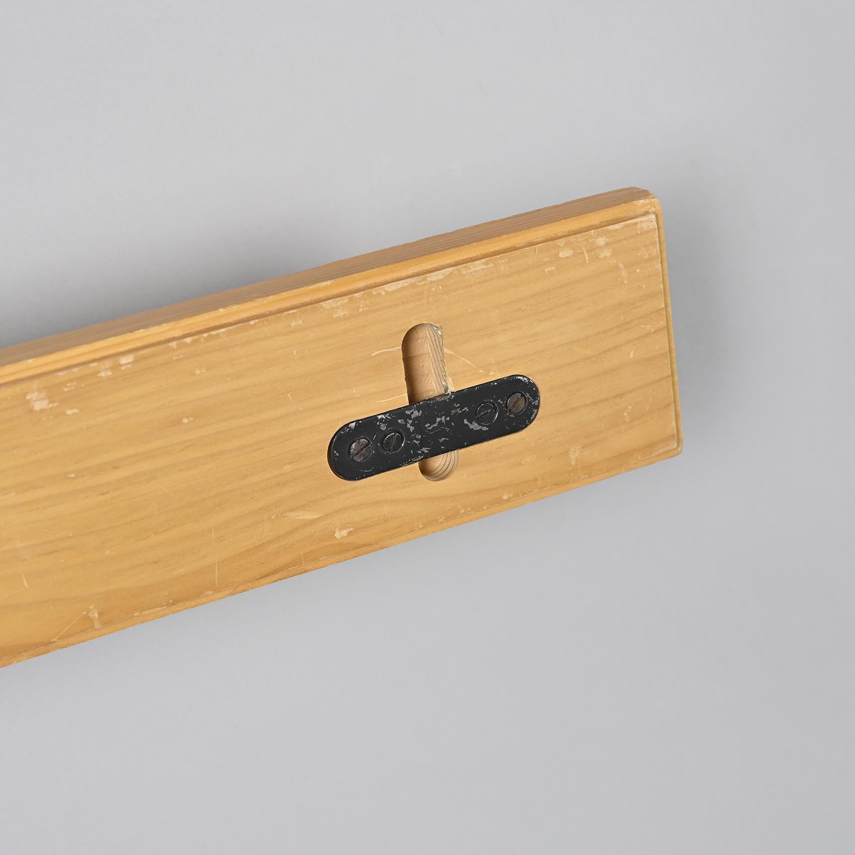 Coat racks by Charlotte Perriand, Les Arcs circa 1975, Set of 2 For Sale 2