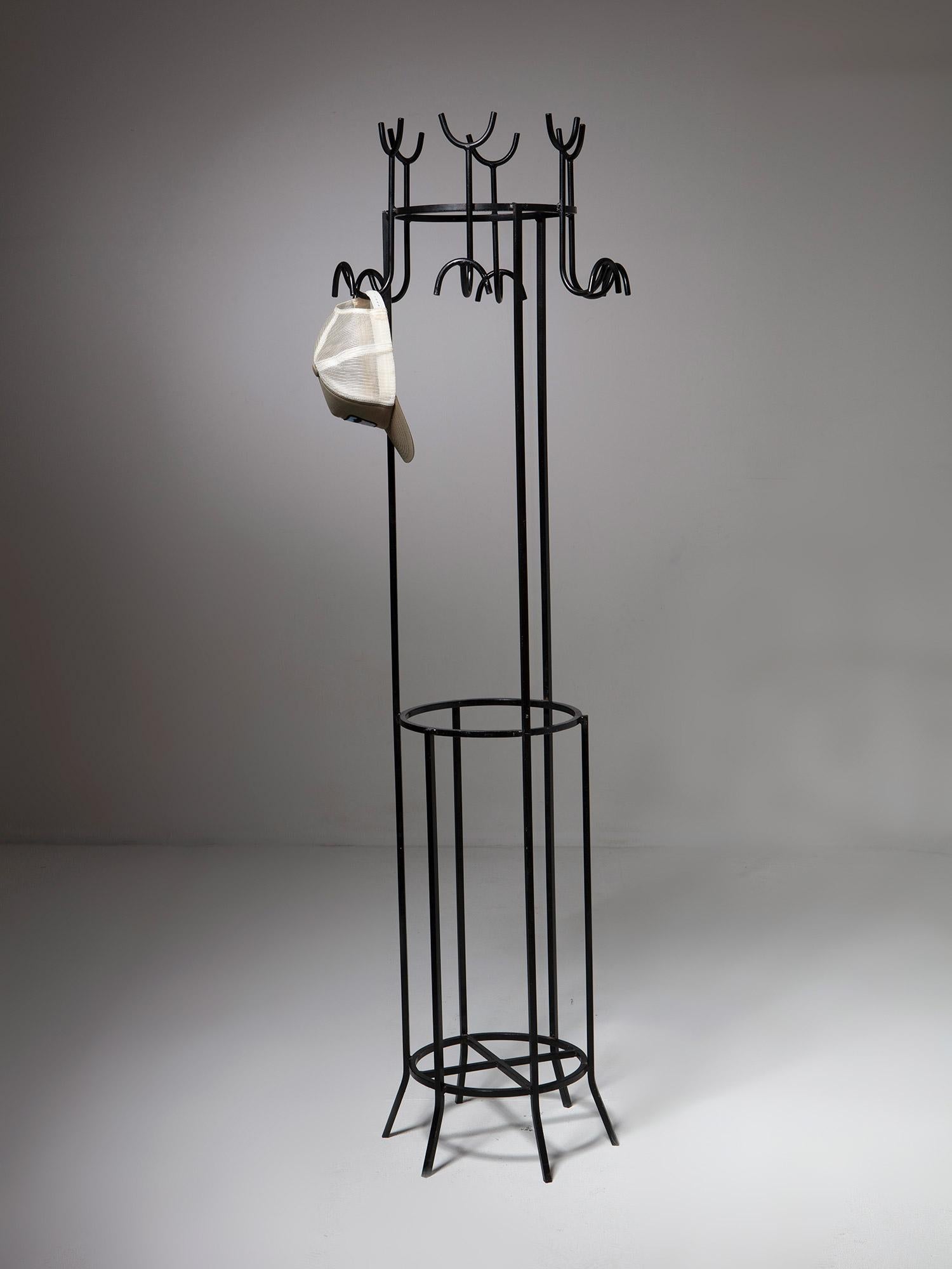 Coat Stand by Franco Campo and Carlo Graffi for Home, Italy, 1960s For Sale 1