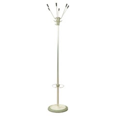 Retro Coat Stand in Stainless Steel from 1960s