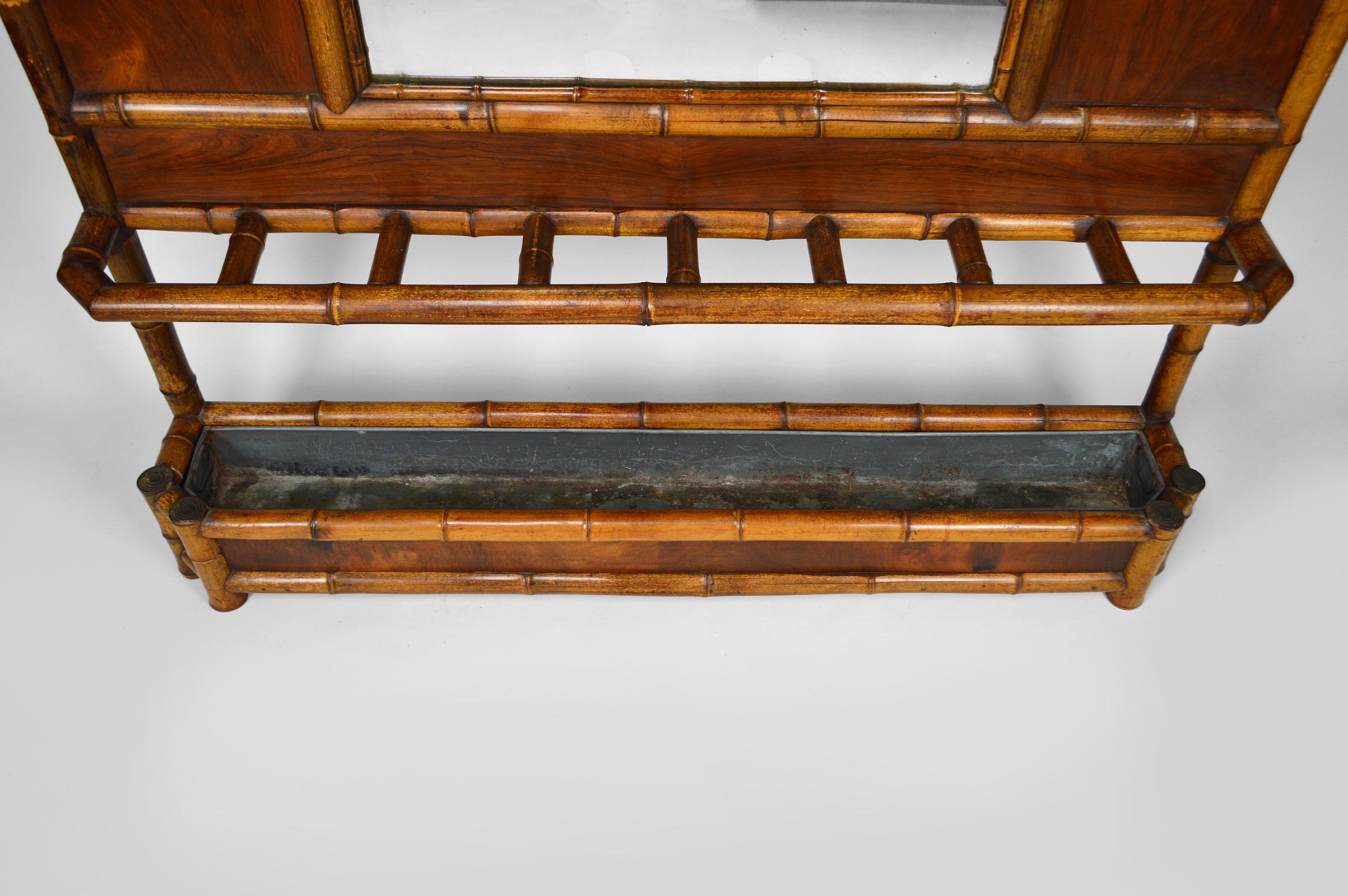Appendiabiti e portaombrelli in finto bambù, giapponismo francese, circa 1880 in vendita 8