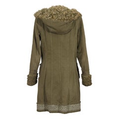 Ermanno Daelli Abrigo de piel talla 42