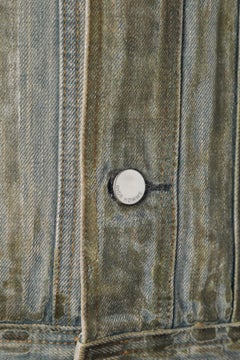 Coated sleeveless denim jacket Dior ( by Hedi Slimane)