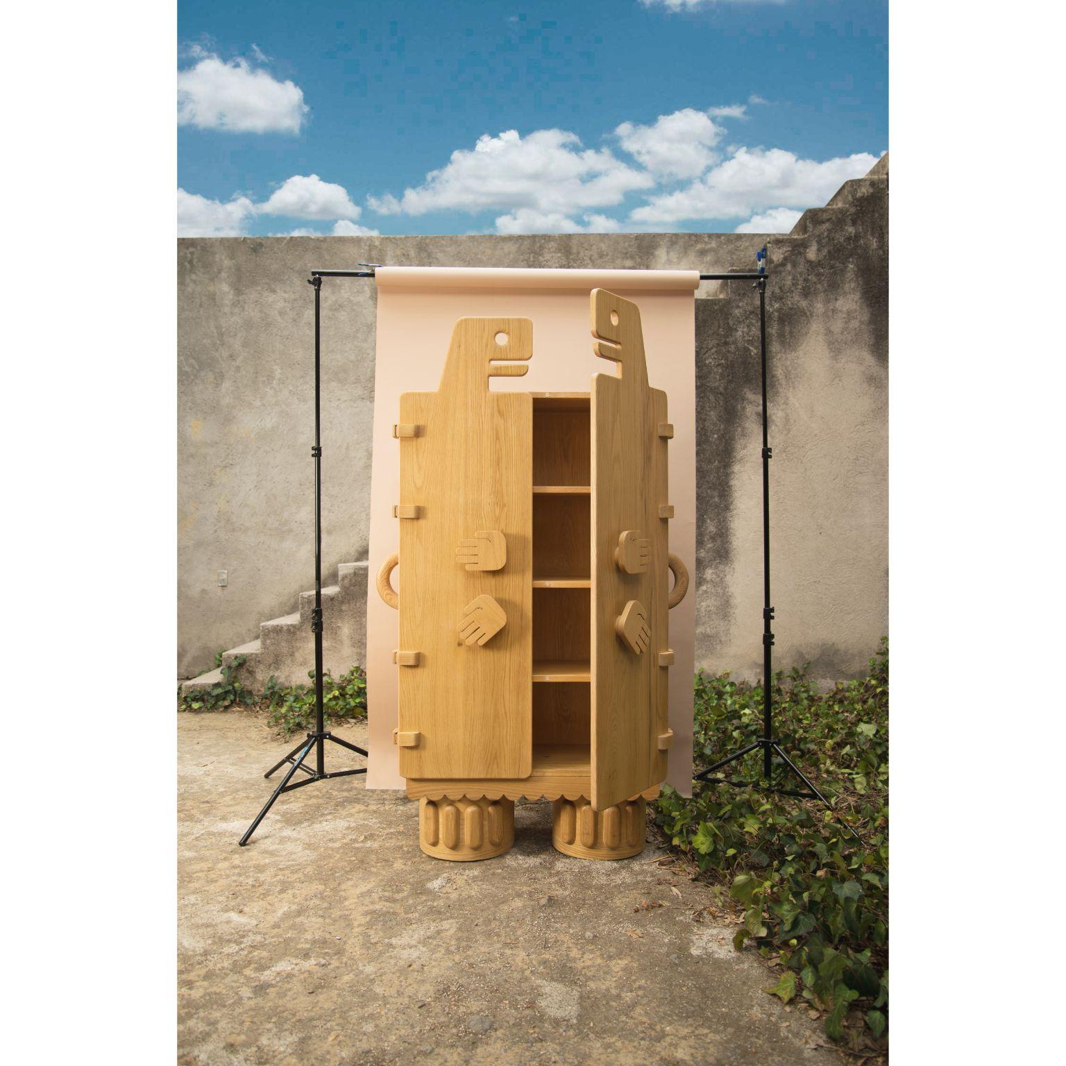 Post-Modern Coatlicue Cabinet by Andres Gutierrez For Sale