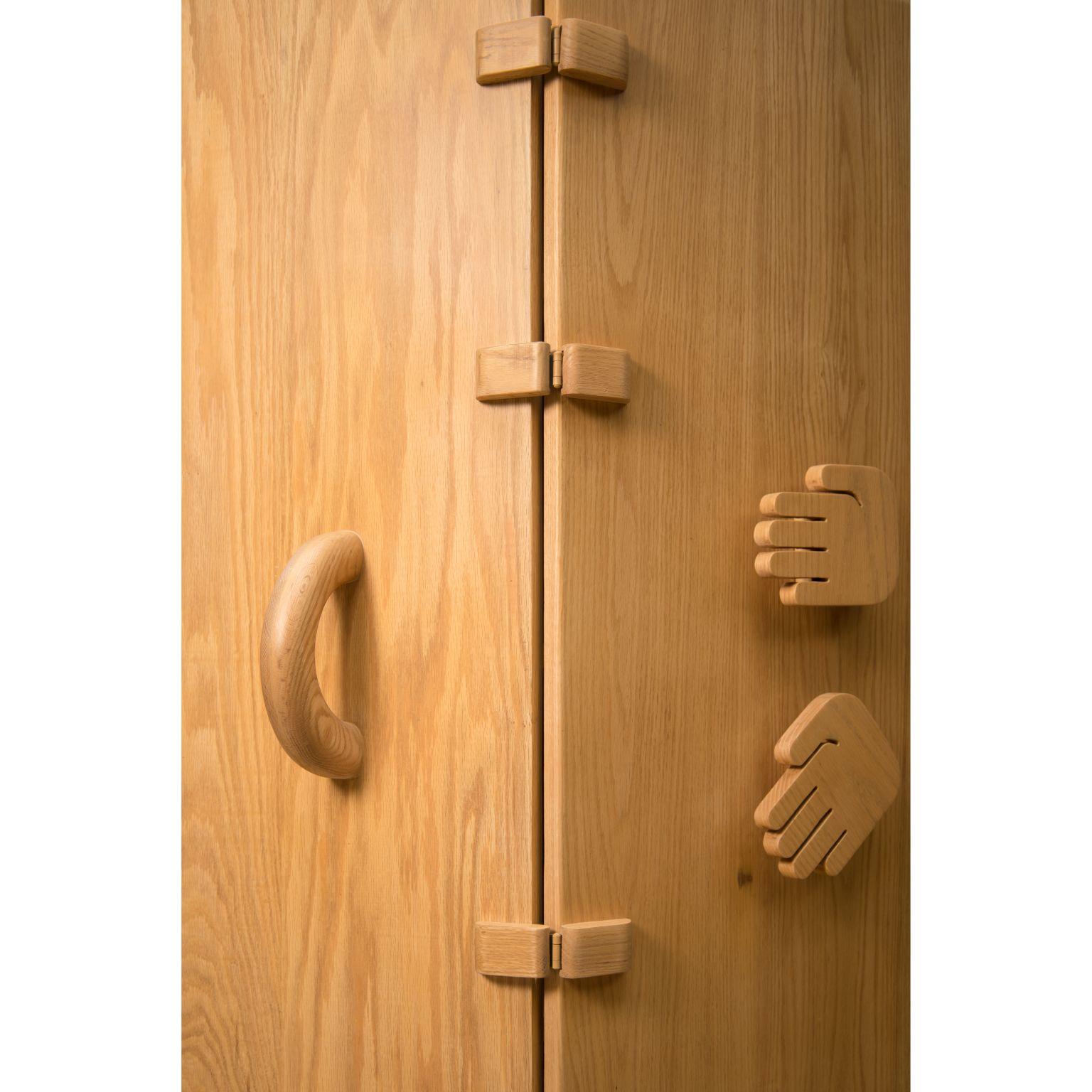 Hand-Crafted Coatlicue Cabinet by Andres Gutierrez For Sale