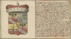 Coats of Arms of the Prominent Italian Royal and Ducal Houses, 1718