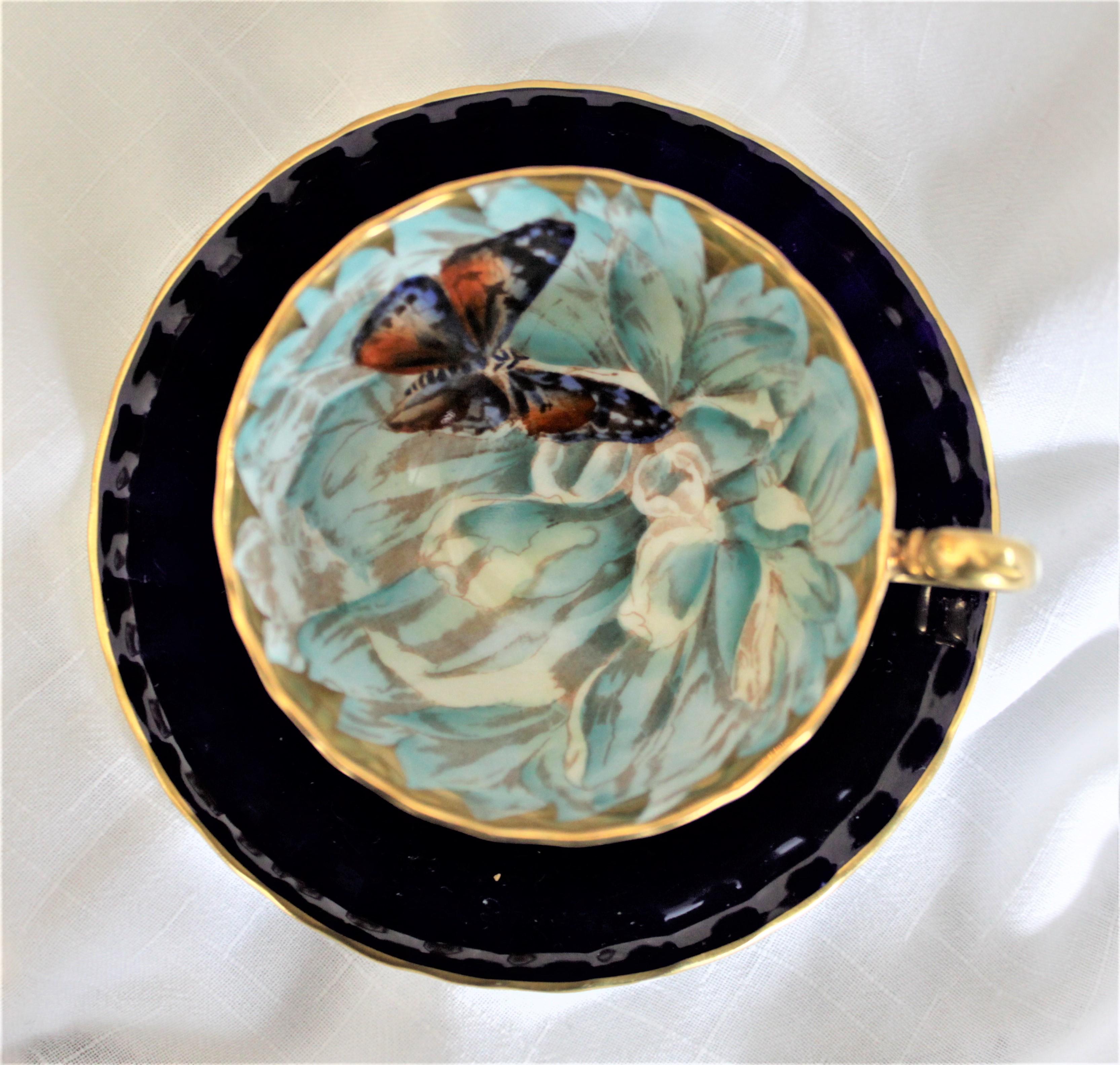 aynsley butterfly teacup