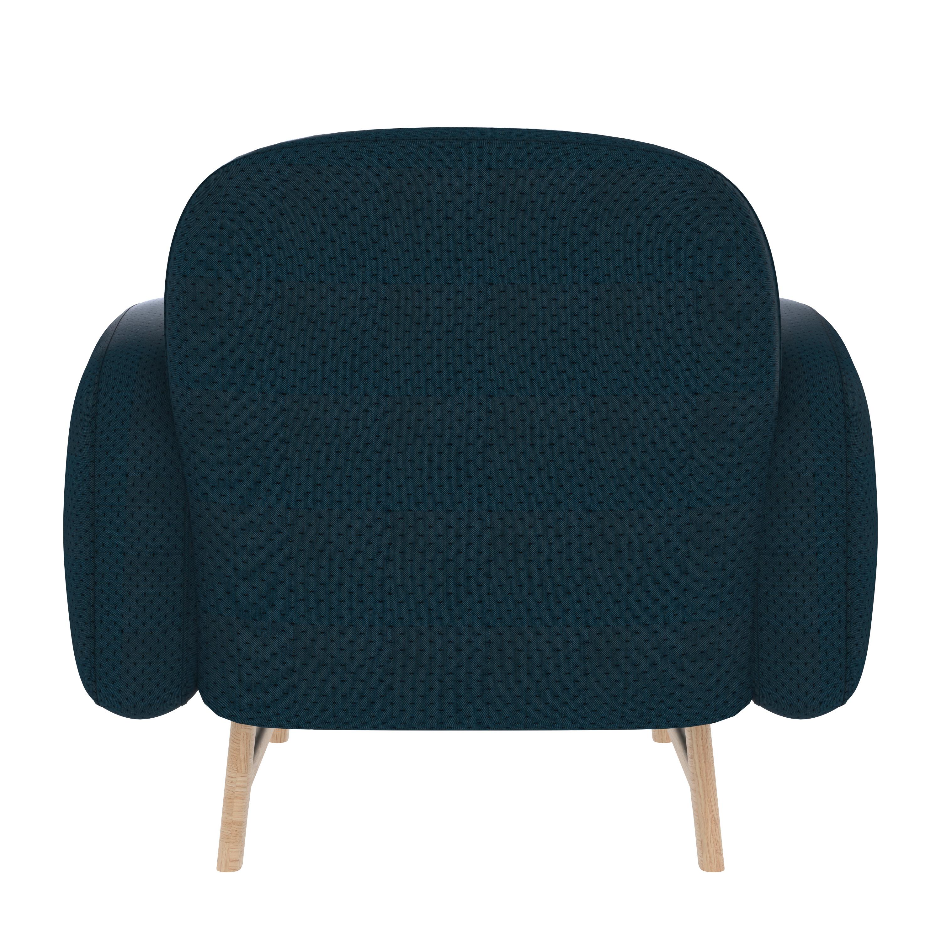 Fauteuil Auguste bleu cobalt par HARTO Neuf - En vente à Geneve, CH