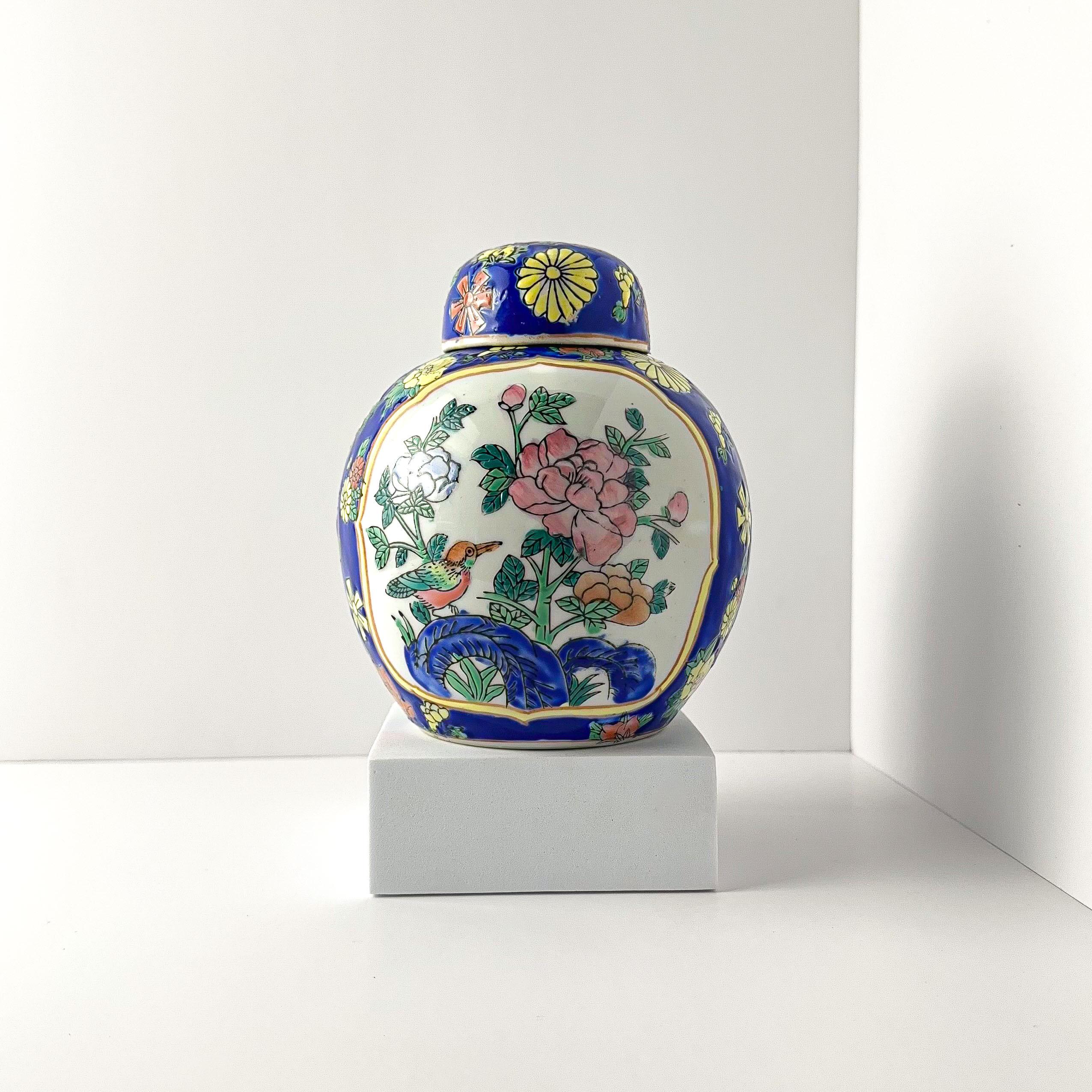 Qing Vasetto di zenzero in porcellana cinese - Timbro Qianlong in vendita