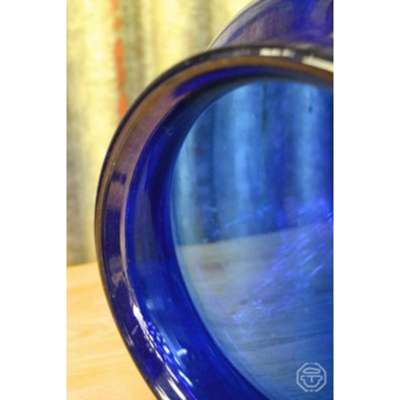 Cobalt Blue Glass Vase, 1980s

Vintage Design
Large glass jars Cobalt Blue

Additional information:
Materials: Glass, Cobalt
Color: Blue
Design Period: 1980 to 1989
Country of Manufacture: France
Style: French
Product Code: LA-826552
Dimensions:
