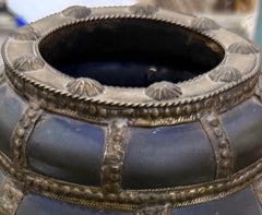 Cobalt Blue Pieced Vase, Morocco, 19th Century