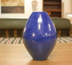 Cobalt Blue Small Egg Vase
