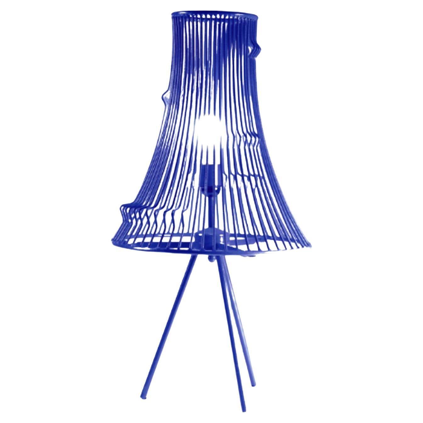 Cobalt Extrude Table Lamp by Dooq For Sale