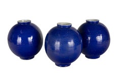 Vaso smaltato al cobalto