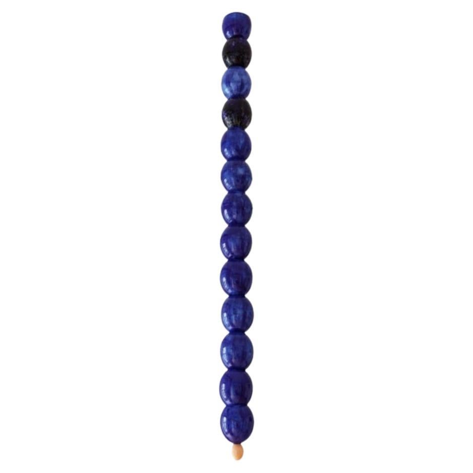 Cobalt Ostrich Egg Tower, Francisco Trêpa For Sale