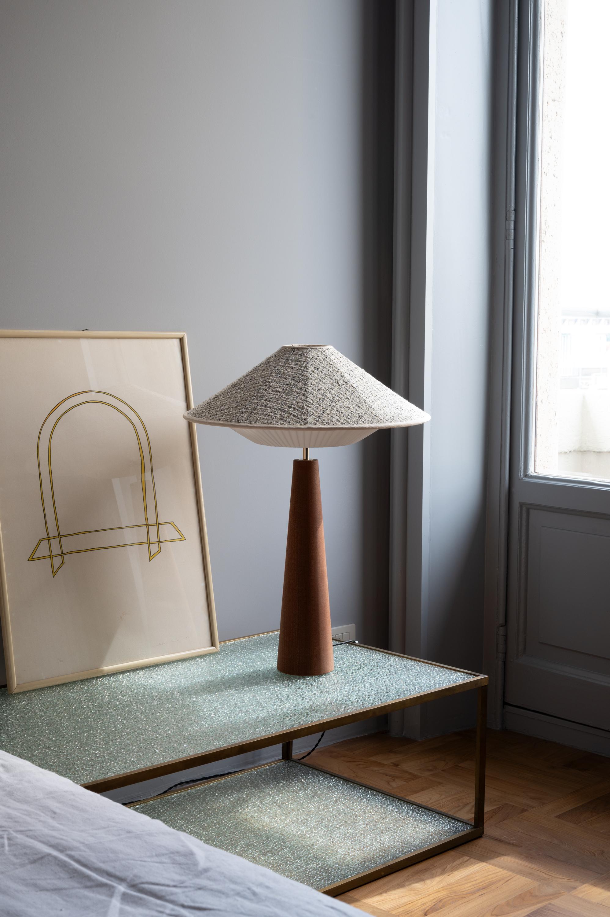 Italian Cobalt Otto Table Lamp by Servomuto For Sale