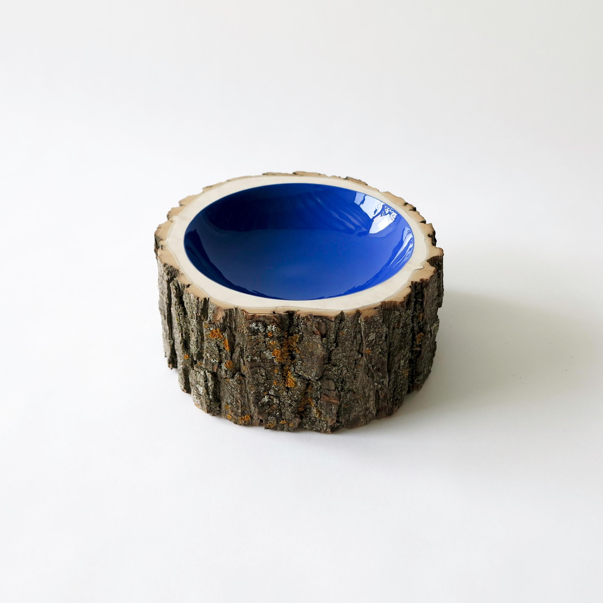 Perfect as a feature objet d'art on your table or shelves, a catch-all for jewellery and special items, or displayed as a group for a striking centrepiece. 
Each Log Bowl is unique and makes the perfect one of a kind gift.

Log bowls combine the
