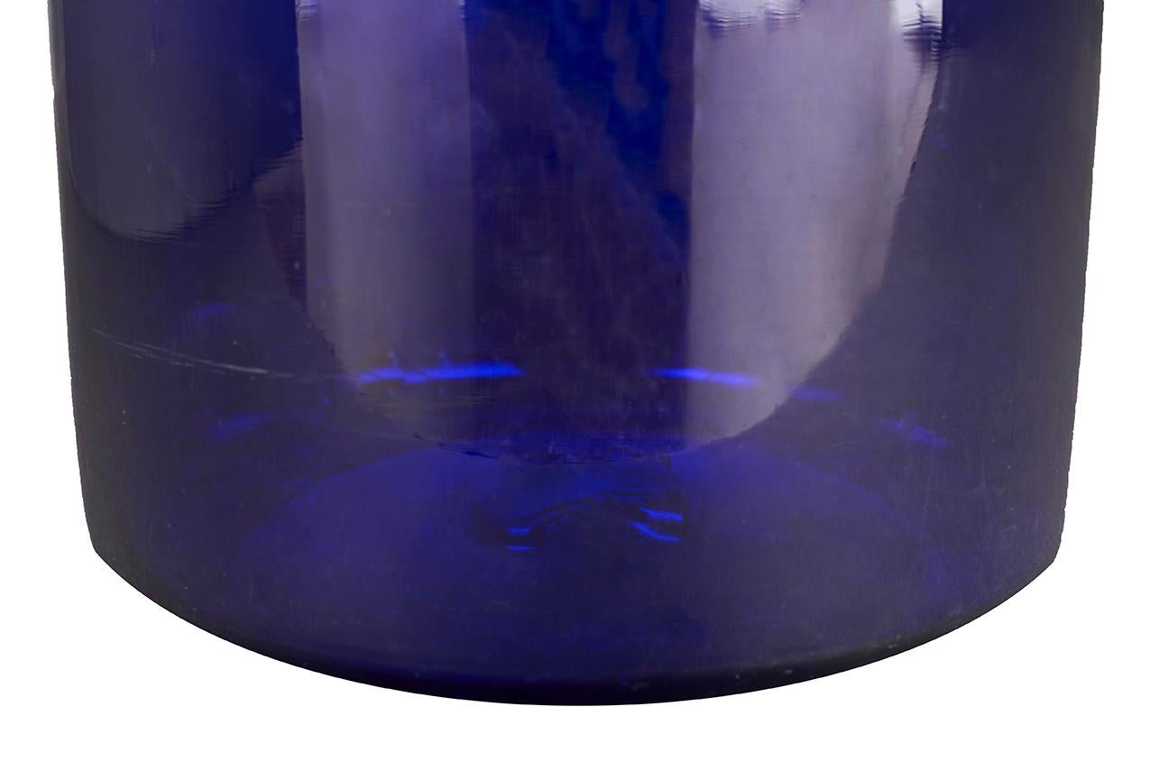 Mid-Century Modern Vase Cobalt en vente
