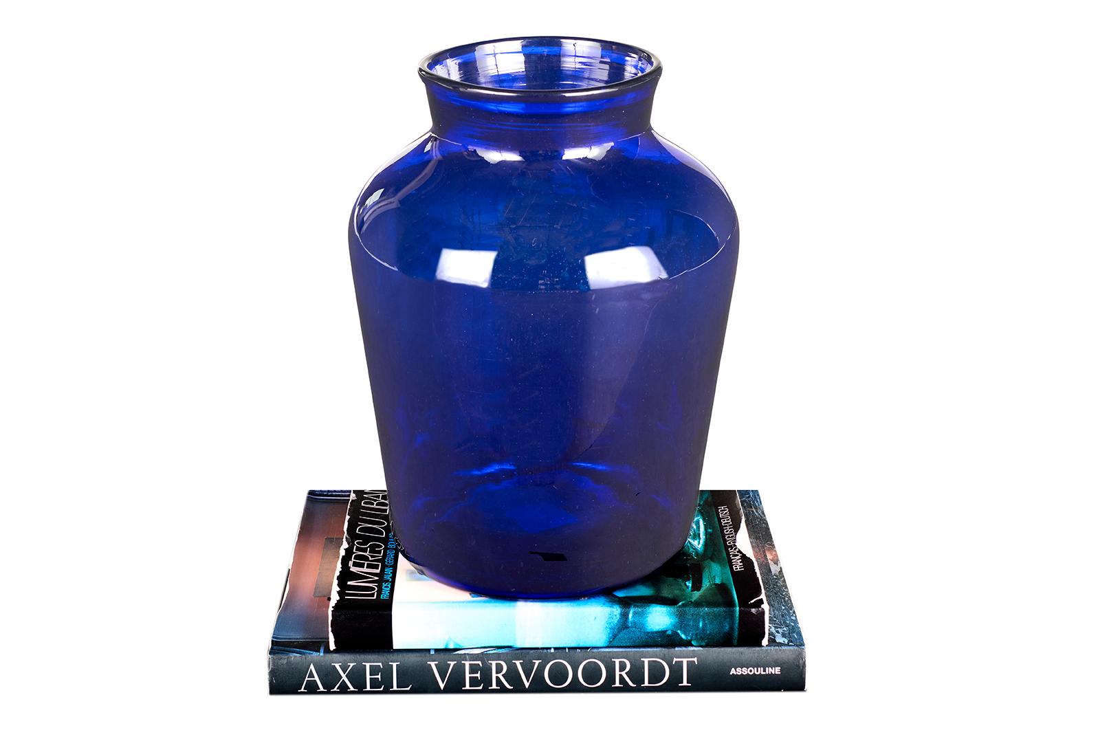 Mid-Century Modern Vase Cobalt  en vente