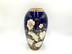 Cobalt Vase from Chodzież, Poland, 1960s