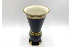 Cobalt Vase, Krister Porzellan, 1930s