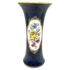 Cobalt Vase, Meissen, Germany, Mid-20th Century