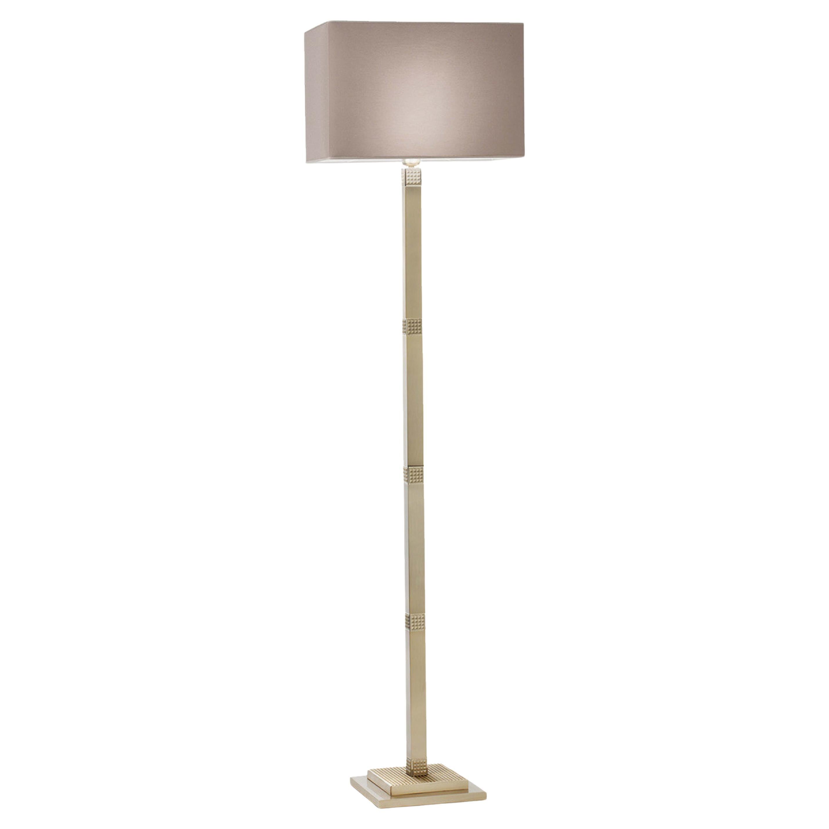 Cobalto Gold Floor Lamp #1 For Sale