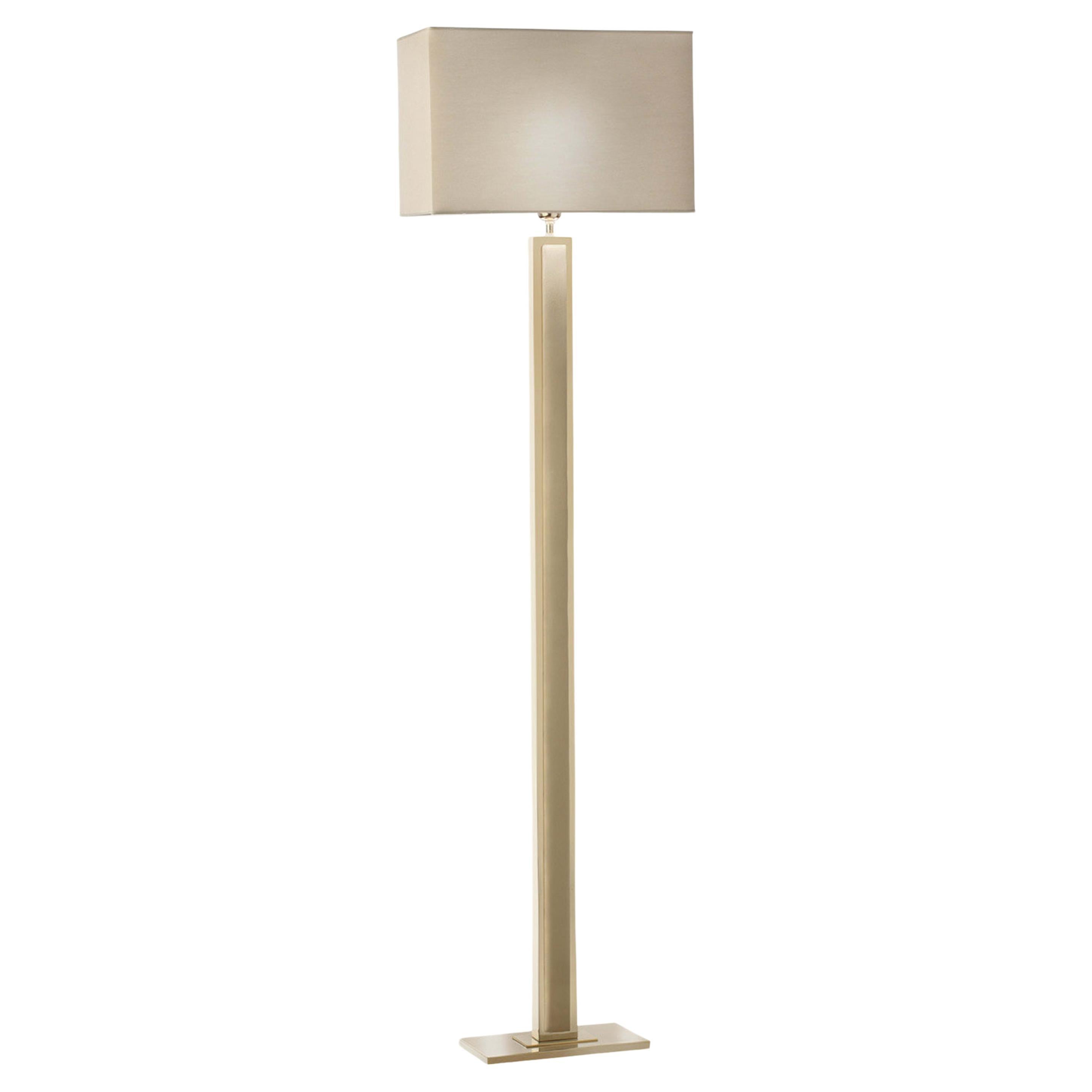 Cobalto Gold Floor Lamp #2 For Sale