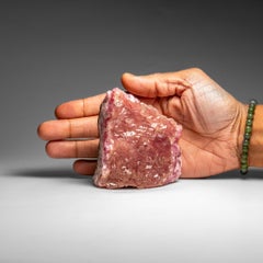 Calcite cobaltoïde de la mine Agoudal, montagnes de l'Anti-Atlas, Ouarzazate, Maroc