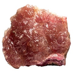 Calcite cobaltoïde de la mine Agoudal, montagnes de l'Anti-Atlas, Ouarzazate, Maroc