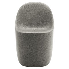Cobble Chair in Grey Mix Recyclable Polyethylene by Elisa Giovannoni