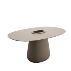 Cobble Table 160cm HPL Bucket in Ottawa Recyclable Polyethylene