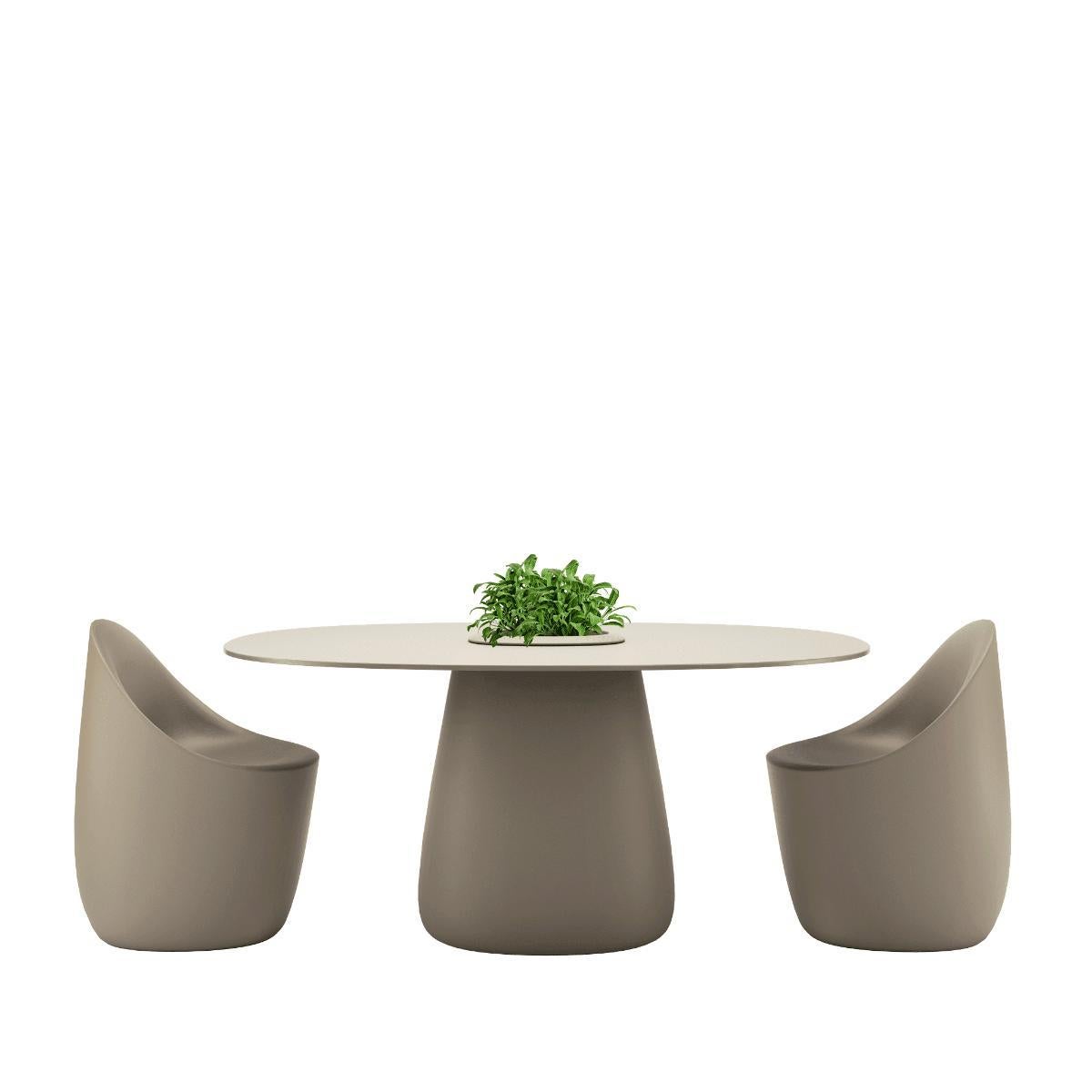 Mesa Cobble 160cm Cubo HPL en Polietileno Reciclable Ottawa Italiano en venta