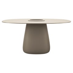 Cobble Table 160cm HPL Bucket in Ottawa Recyclable Polyethylene