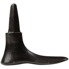 Antique Cobbler's Cast Iron Form, 1900