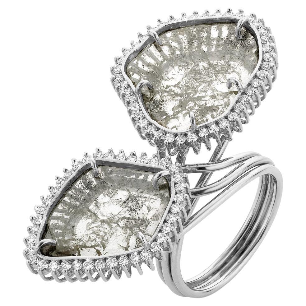 Cober “All Diamond” with faceted slices of Diamond and 80 brilliant-cut Diamonds