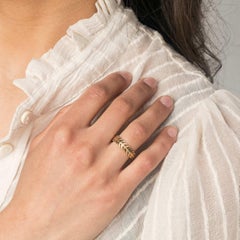 Cober Jewellery “Ancient Rome” Yellow Gold Wedding Bands Rings