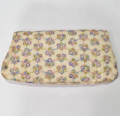 Coblentz 1960s Original Fold Over Embroidered Clutch