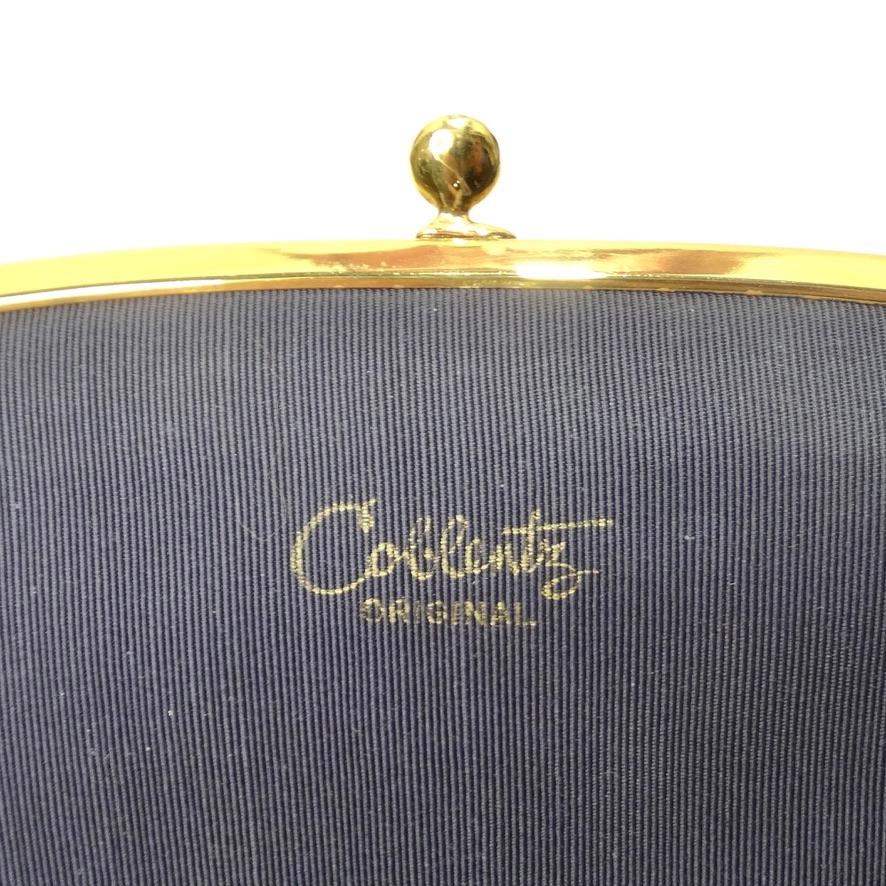Coblentz 1960s Original Fold Over Embroidered Clutch For Sale 4