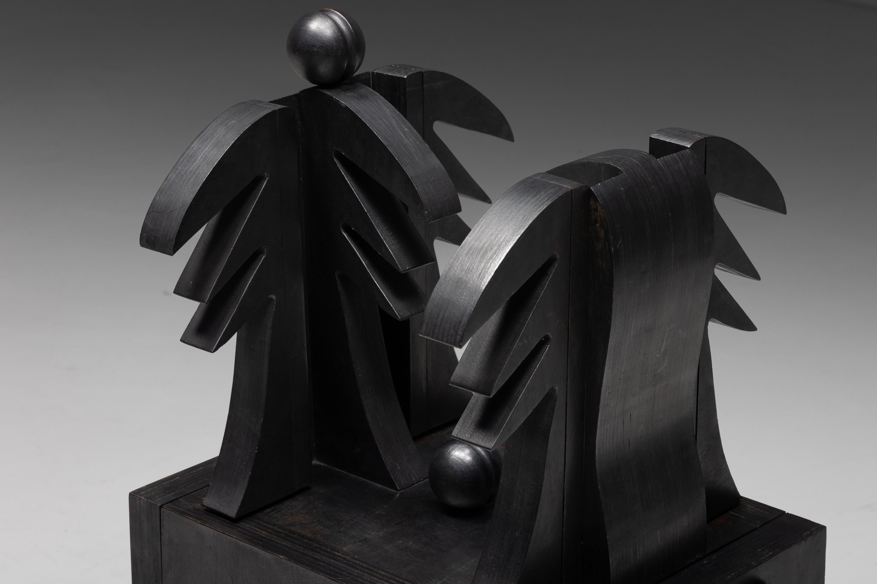 CoBrA Art Sculpture 'Oizal' by Serge Vandercam, 1974 4