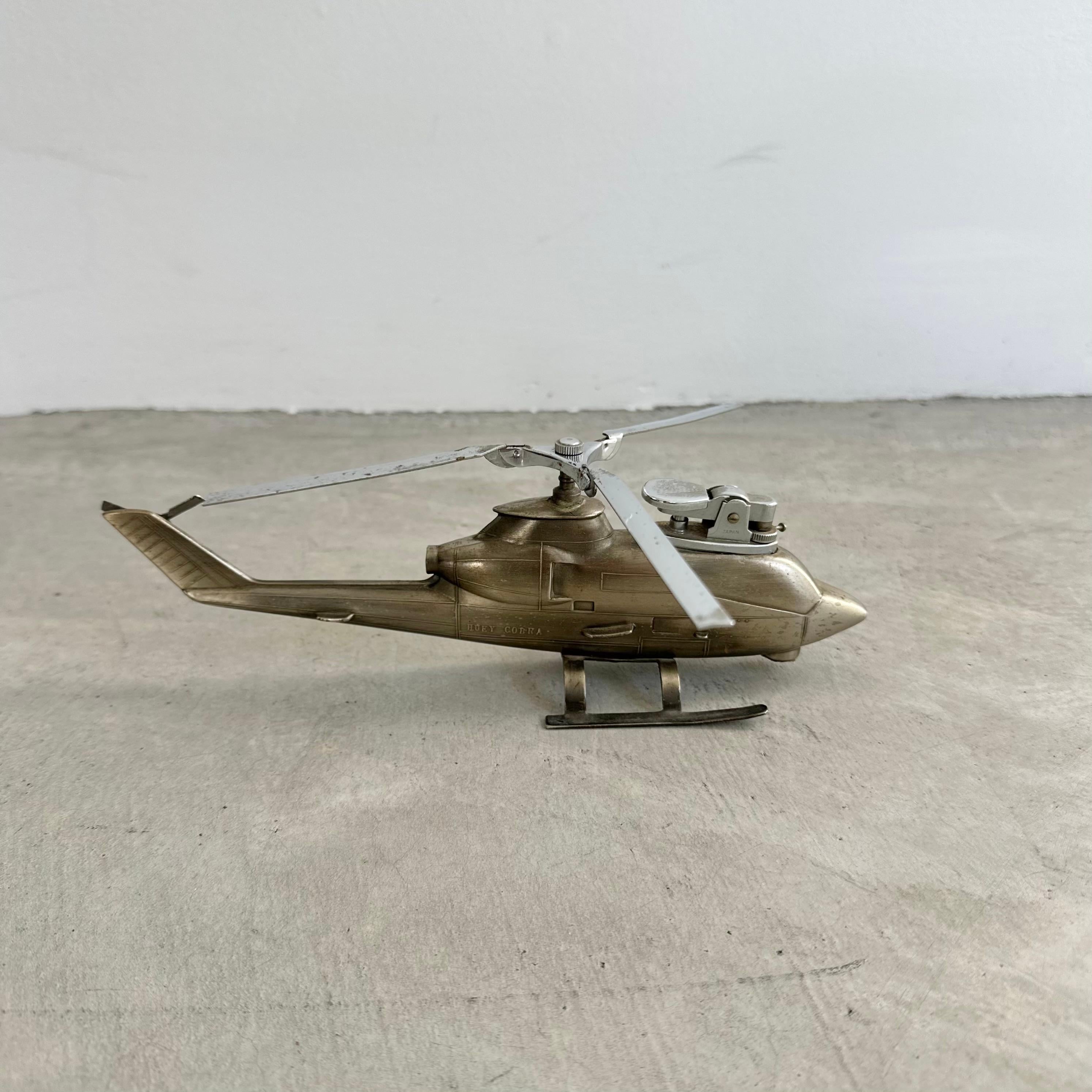 This specific attack helicopter was developed by the US Army during the Vietnam War. The words 