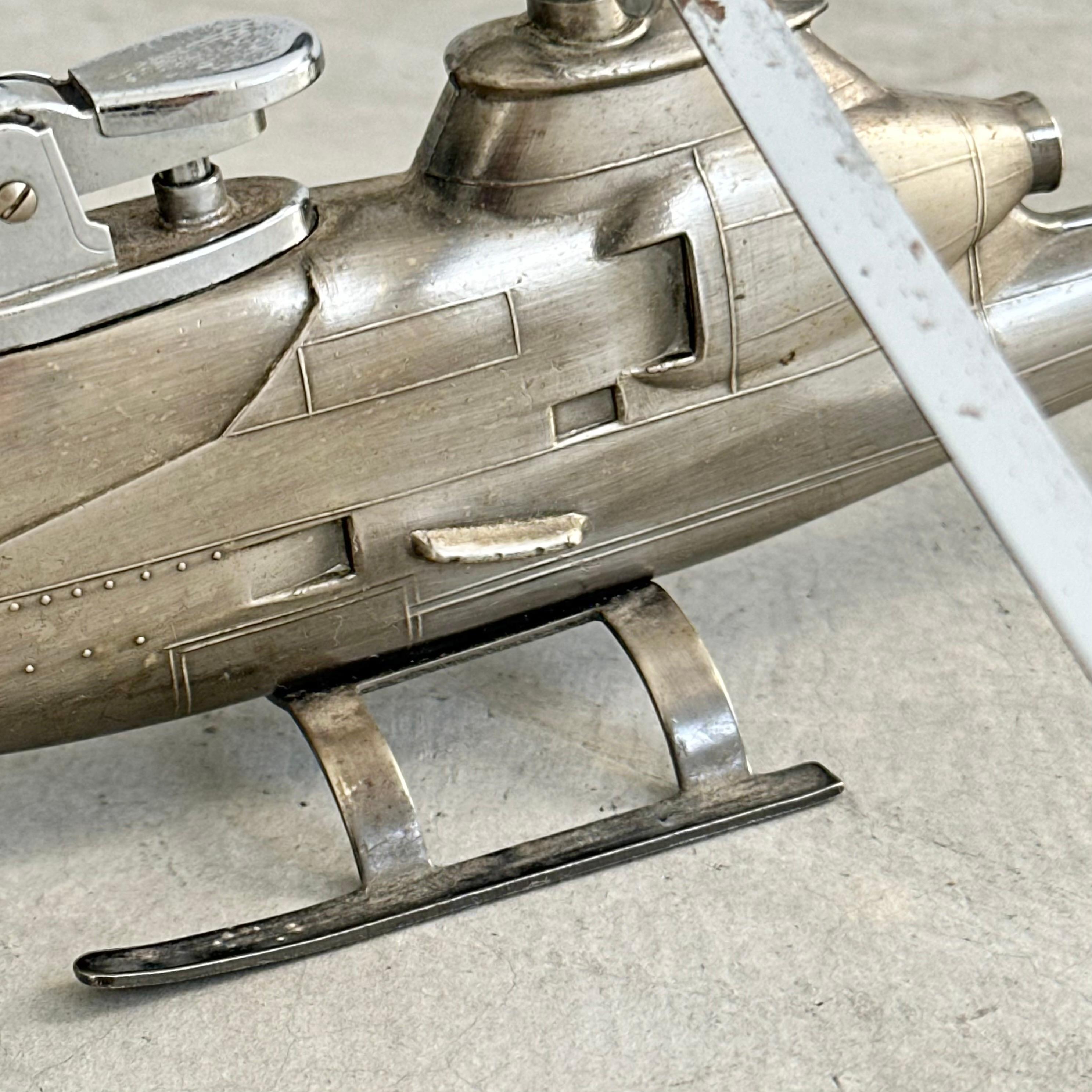 Japanese Cobra Attack Helicopter Lighter, 1980s Japan For Sale