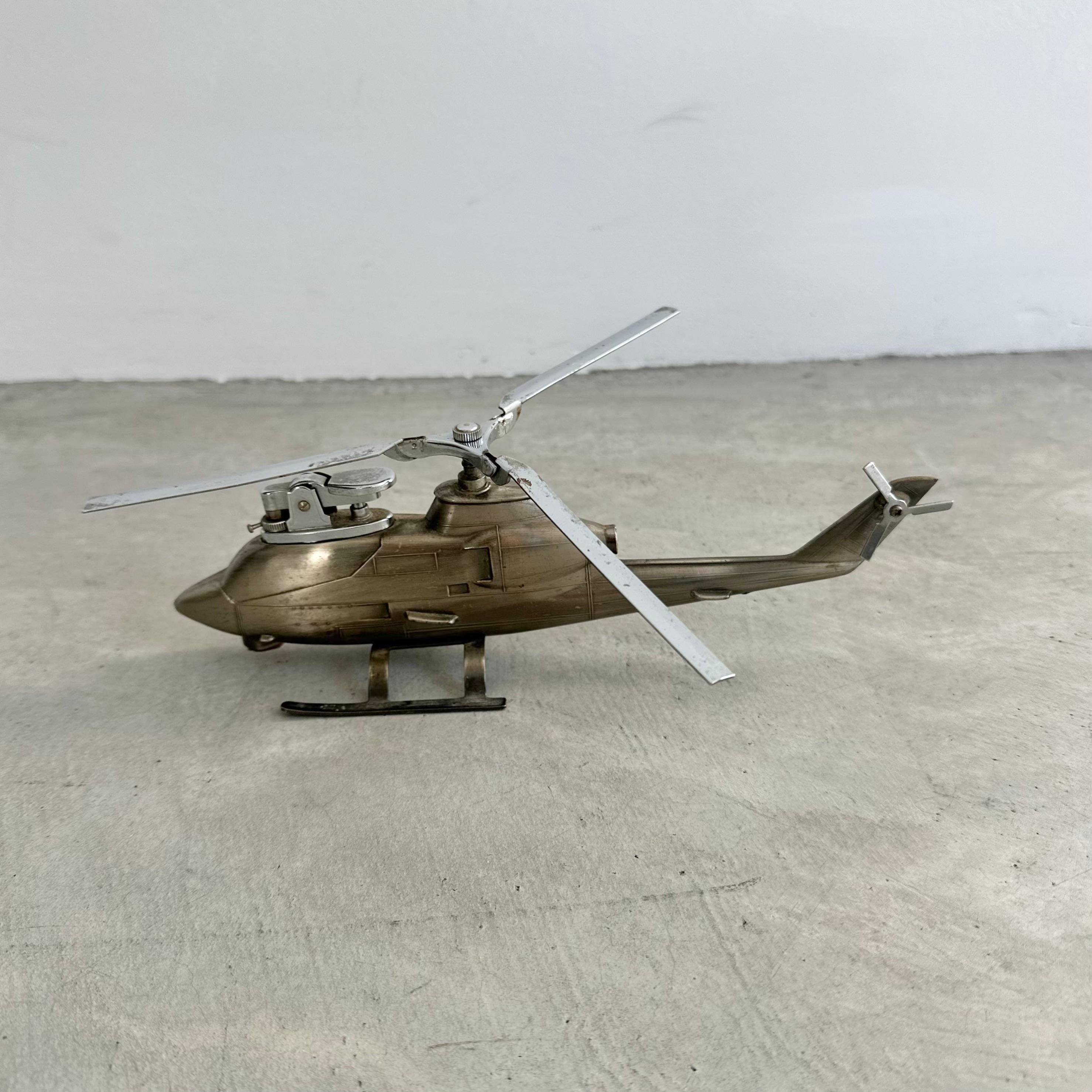 Late 20th Century Cobra Attack Helicopter Lighter, 1980s Japan For Sale