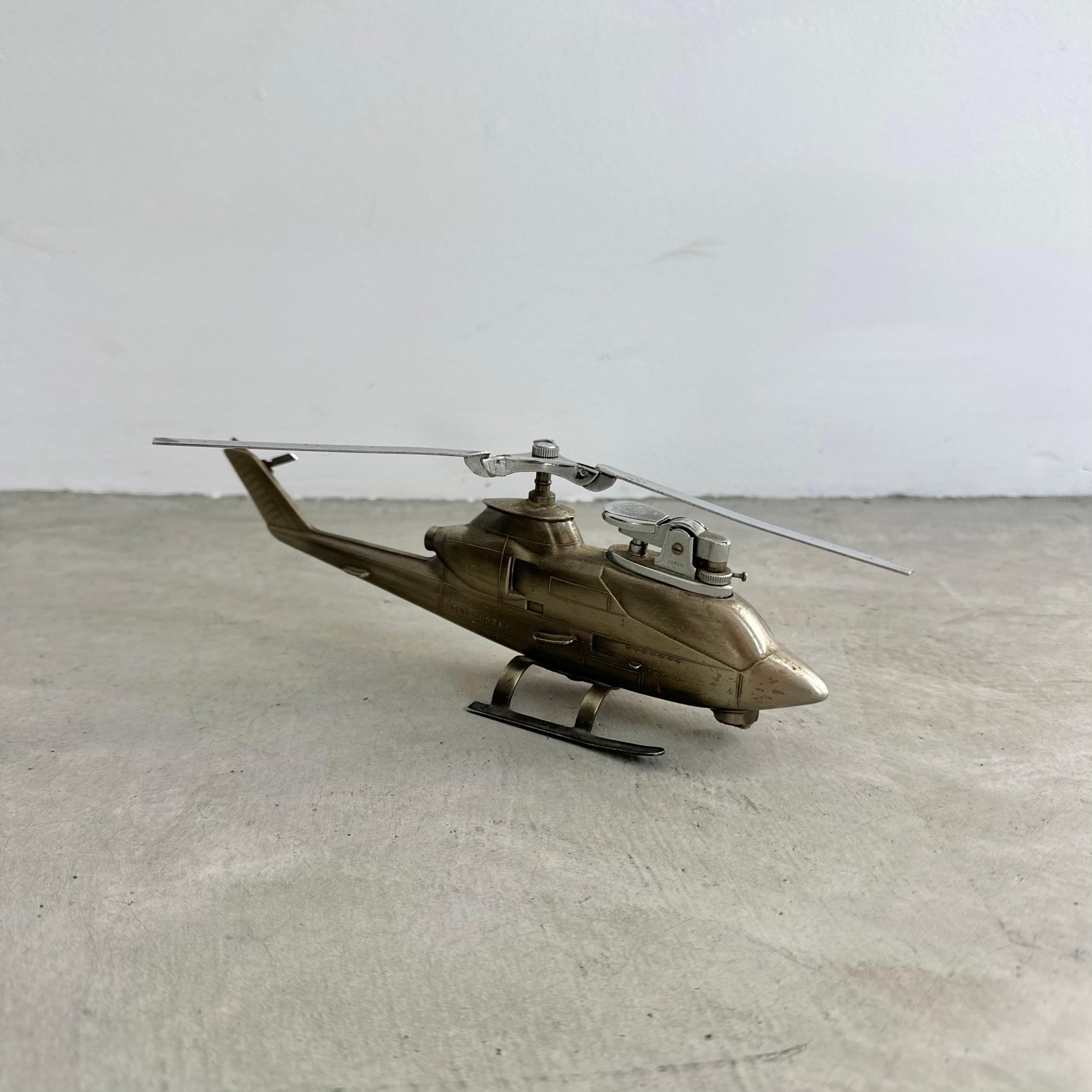 Cobra Attack Helicopter Lighter, 1980s Japan For Sale 3