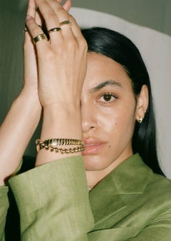 Cobra Chain Bracelet II 14k Solid Yellow Gold