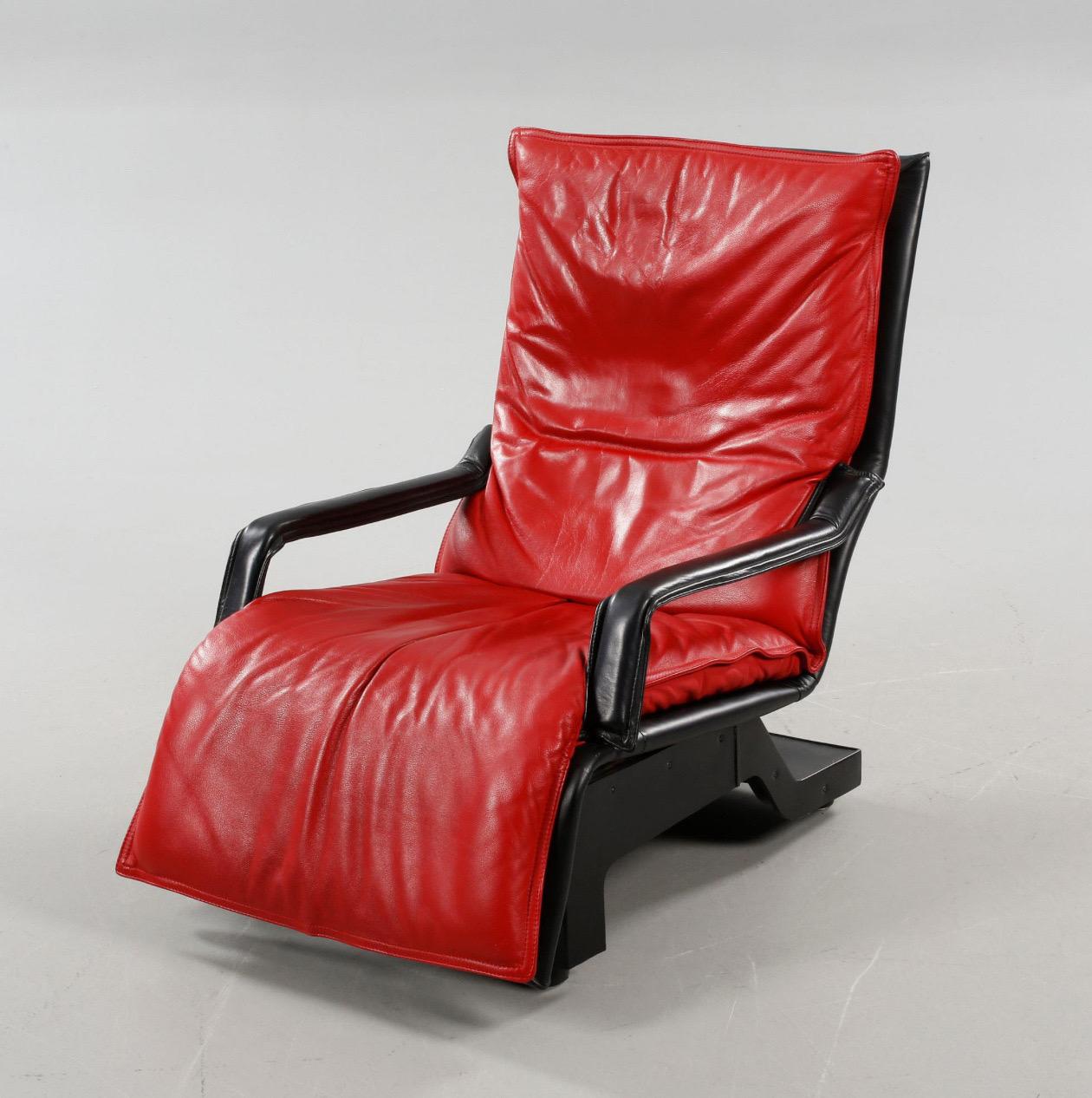 Cobra Lounge Chair by Giuseppe Zani for Zani Collezione Poltrone Italy NOS For Sale 5