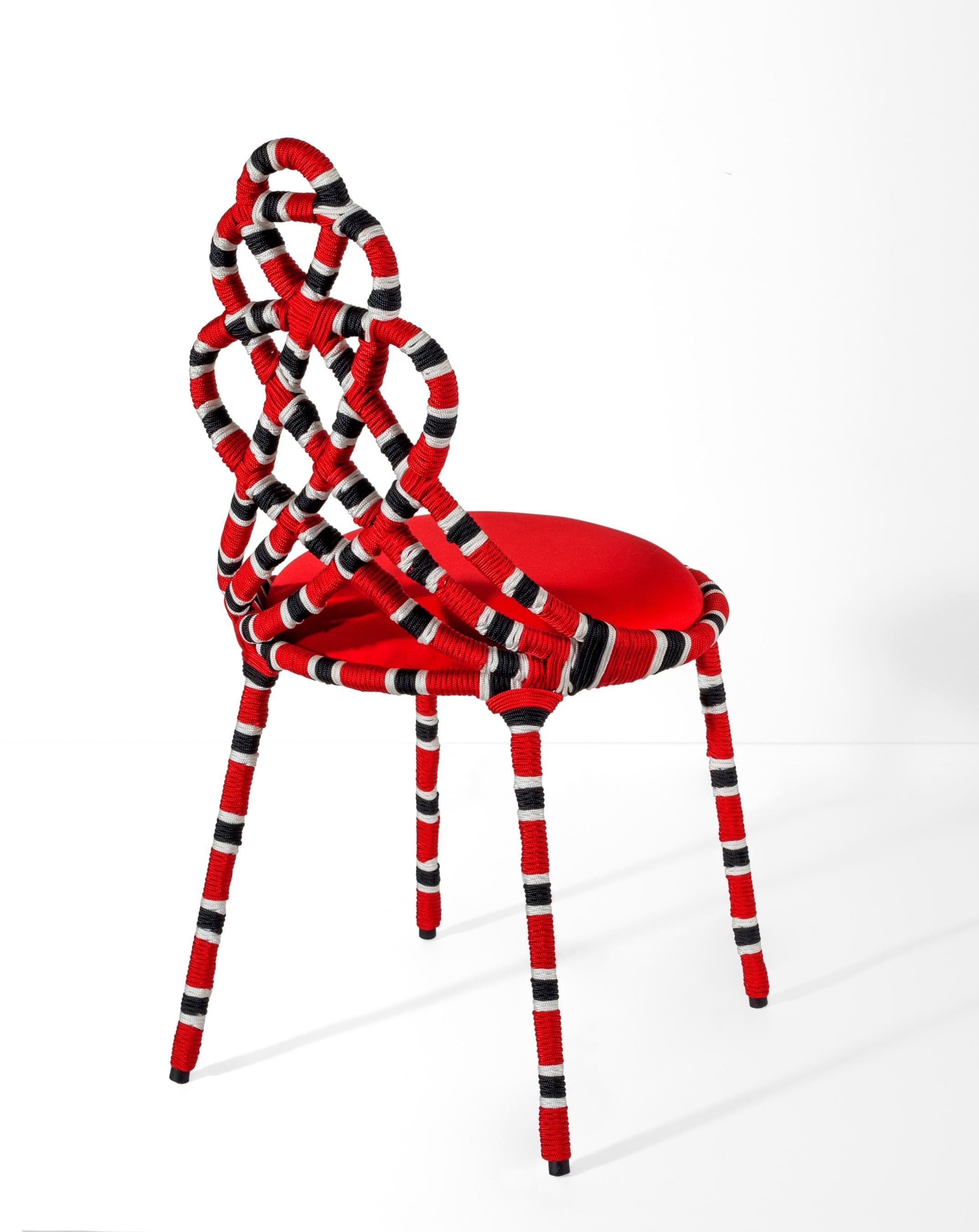 Stainless Steel Cobra Coral Chair, Available in NY