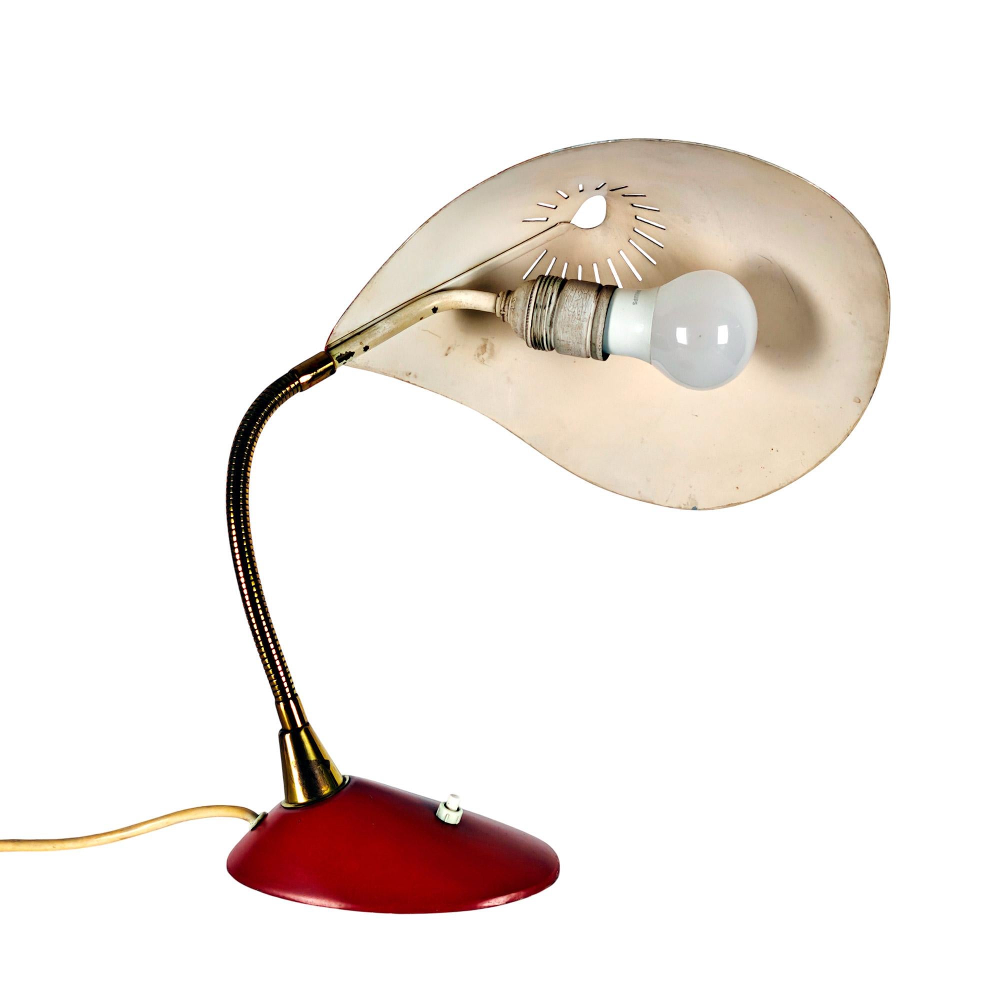 Mid-20th Century “Cobra” desk lamp by Cosack brothers – Germany 1955 For Sale