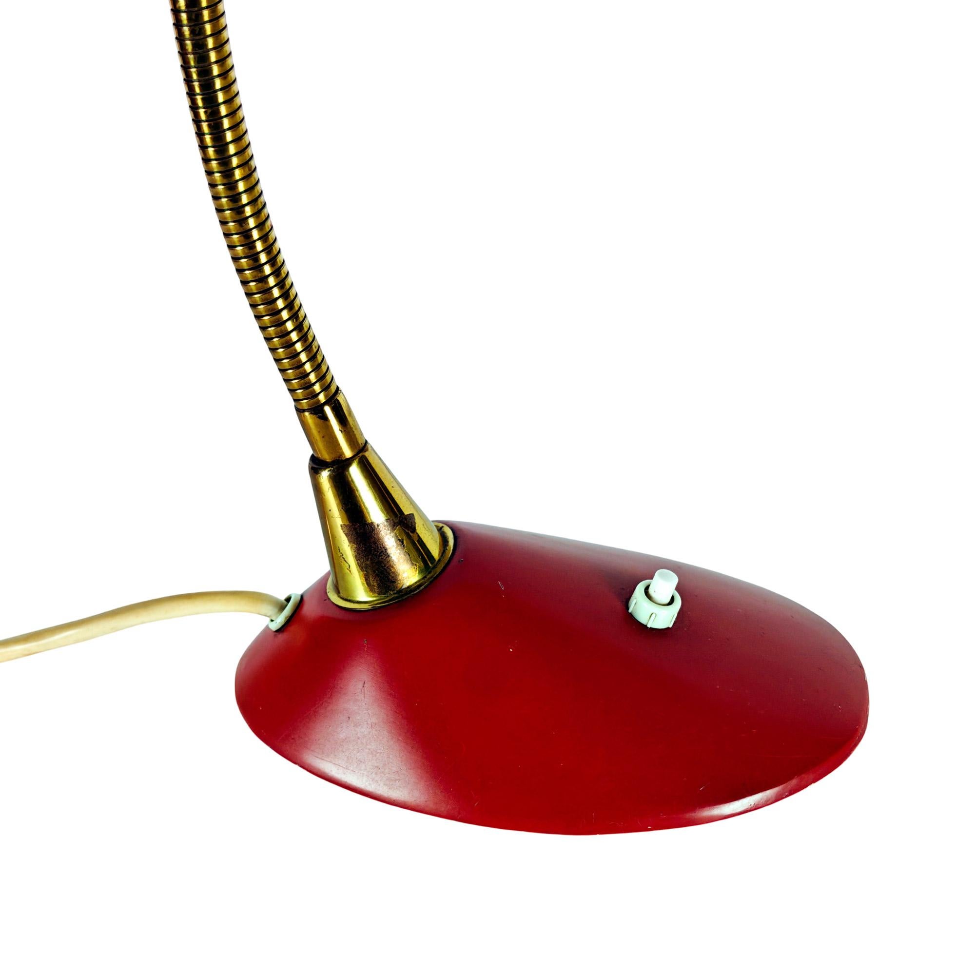 “Cobra” desk lamp by Cosack brothers – Germany 1955 For Sale 3